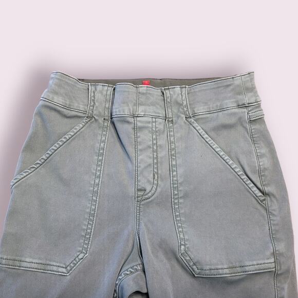 SPANX Stretch Twill Cargo Ankle Pants – Utility Green – Small – EUC - Picture 5 of 13